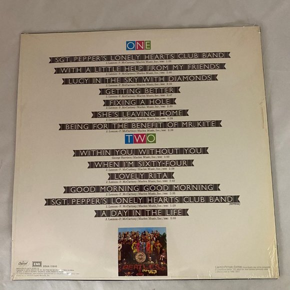 The Beatles, Sgt Pepper's Lonely Hearts Club Band, 1978 Limited Picture Disc - Picture 7 of 9